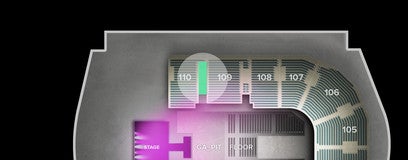 Seat view from Reserved Bowl