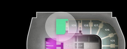 Seat view from Reserved Bowl