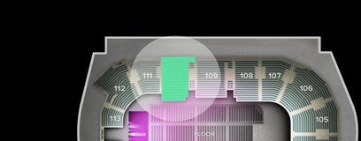 Seat view from Reserved Bowl