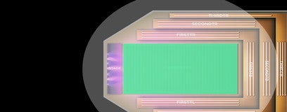 Seat view from Orchestra