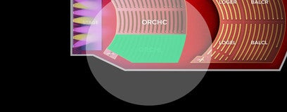 Seat view from Orchestra