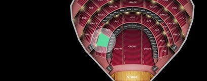 Seat view from Parquet Circle