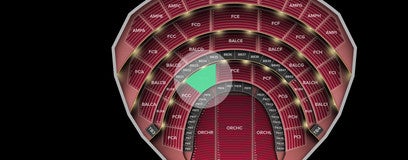 Seat view from Parquet Circle