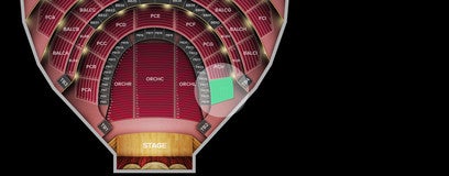 Seat view from Parquet Circle