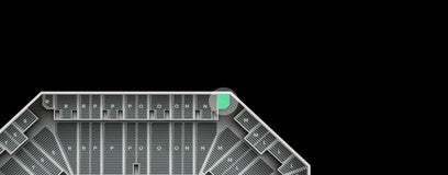 Seat view from Section