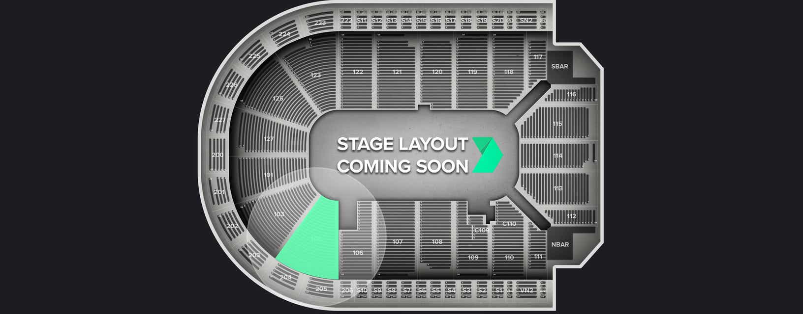 Seat view from Lower