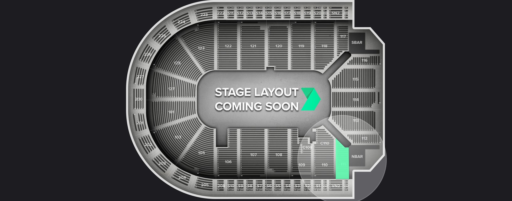 Seat view from Lower