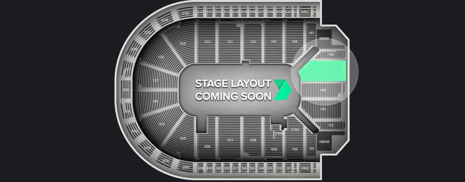 Seat view from Lower