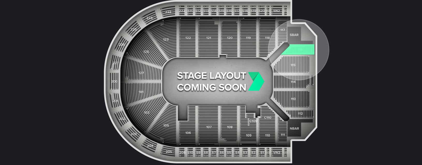 Seat view from Lower