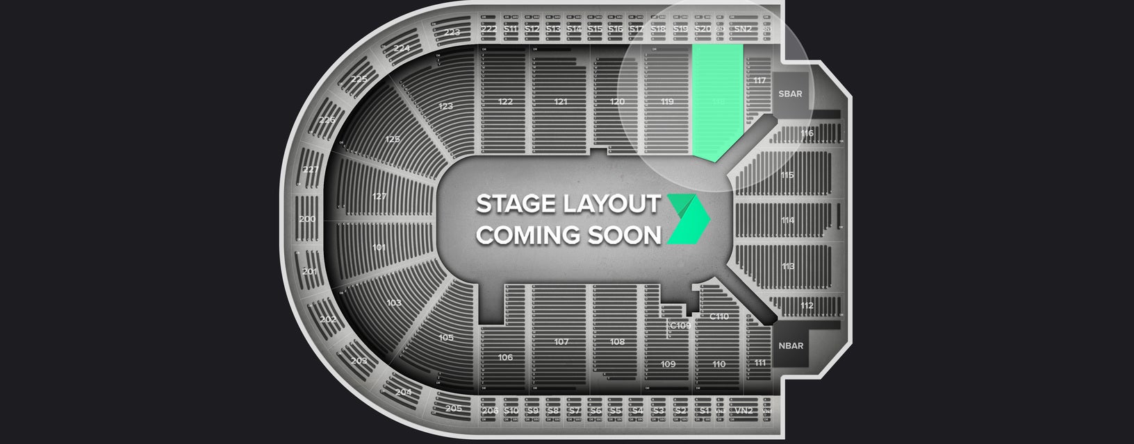 Seat view from Lower