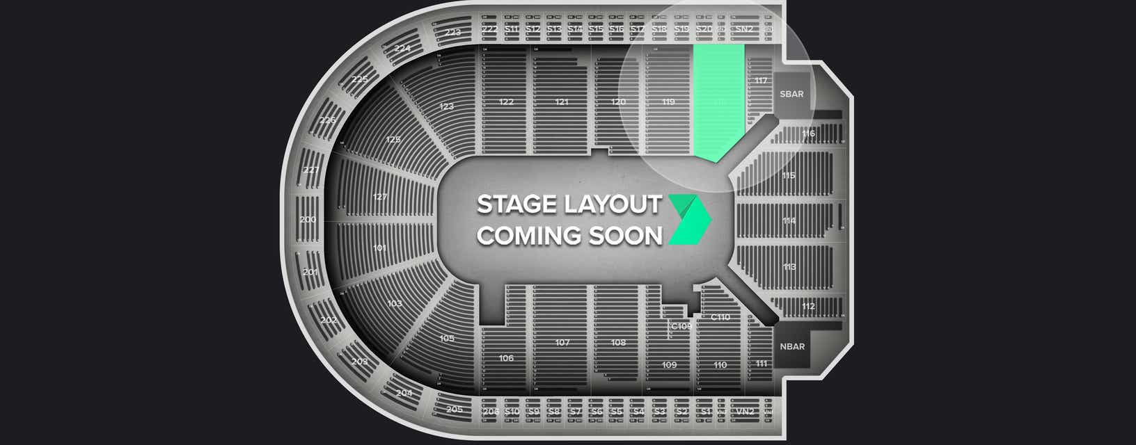Seat view from Lower