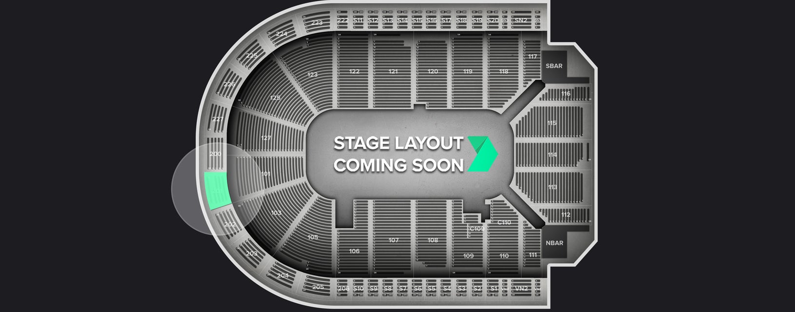 Seat view from Upper