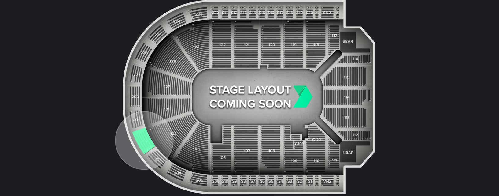 Seat view from Upper