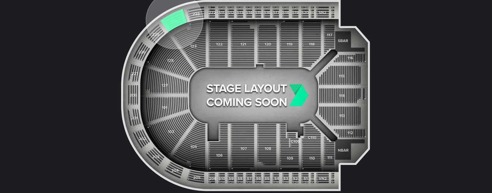 Seat view from Upper
