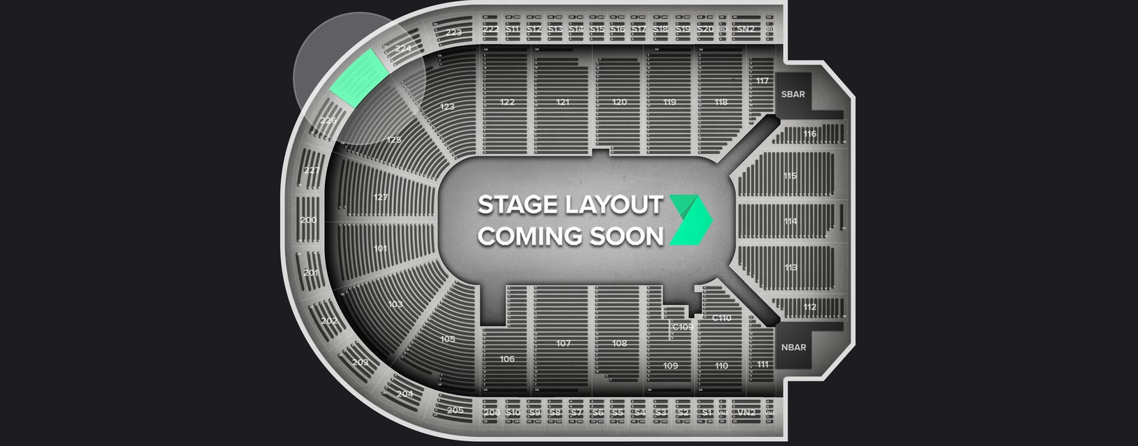 Seat view from Upper