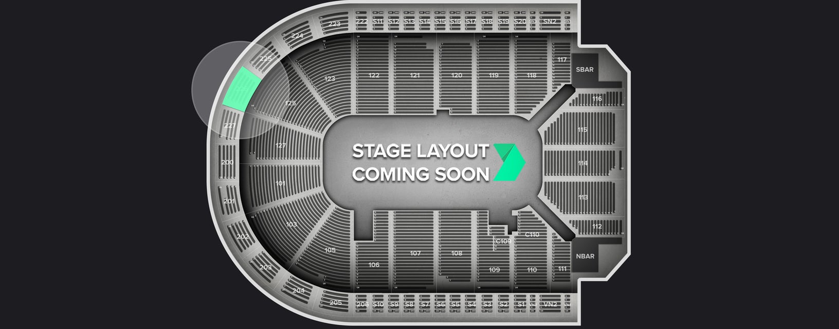 Seat view from Upper