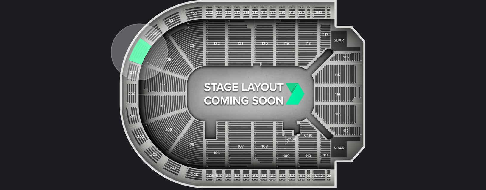 Seat view from Upper