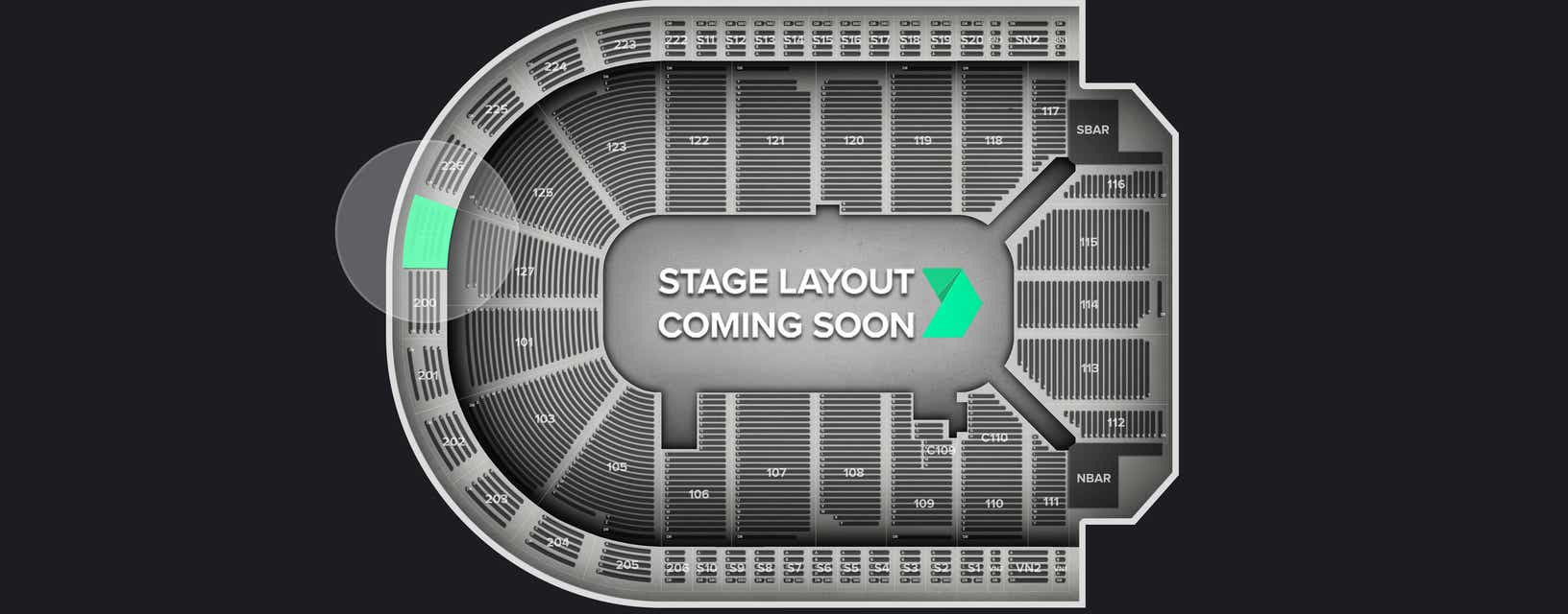 Seat view from Upper