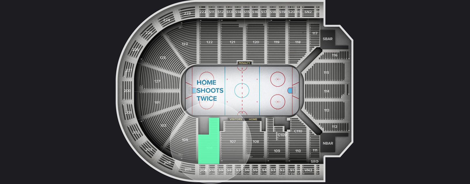 Seat view from Lower