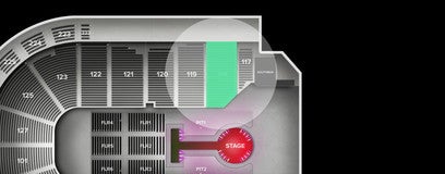 Seat view from Lower