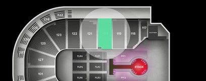 Seat view from Lower