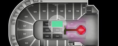 Seat view from Floor