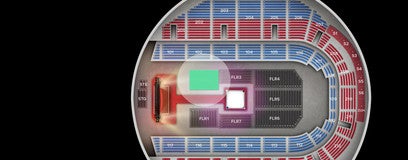 Seat view from Floor