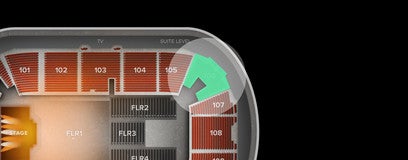 Seat view from Arena