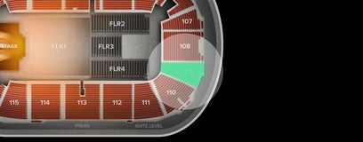 Seat view from Arena