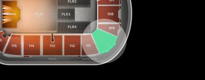 Seat view from Arena