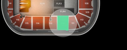 Seat view from Arena