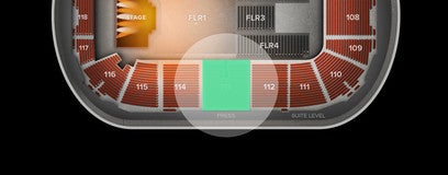 Seat view from Arena