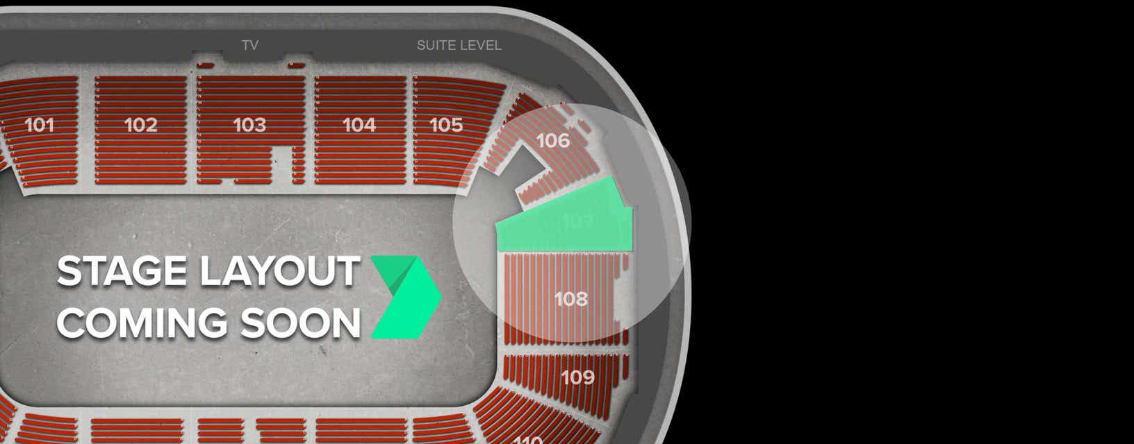 Seat view from Arena
