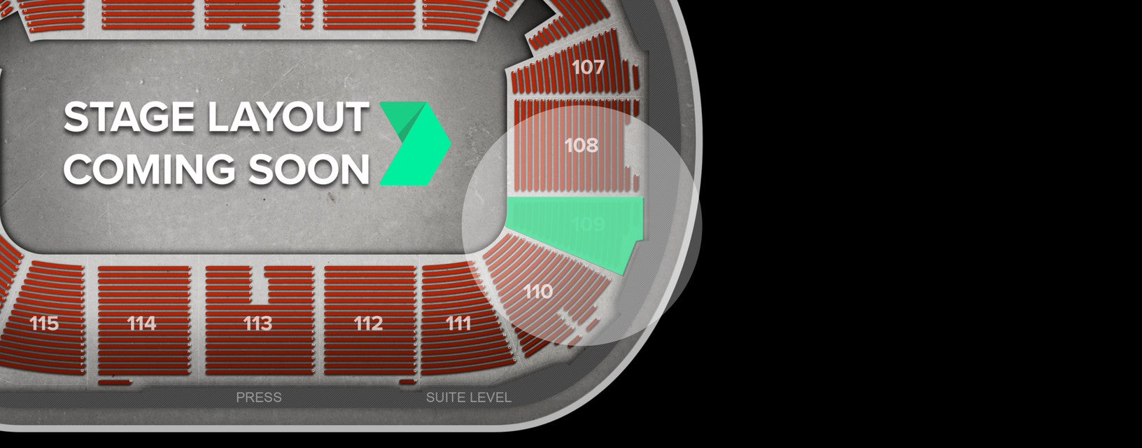 Seat view from Arena