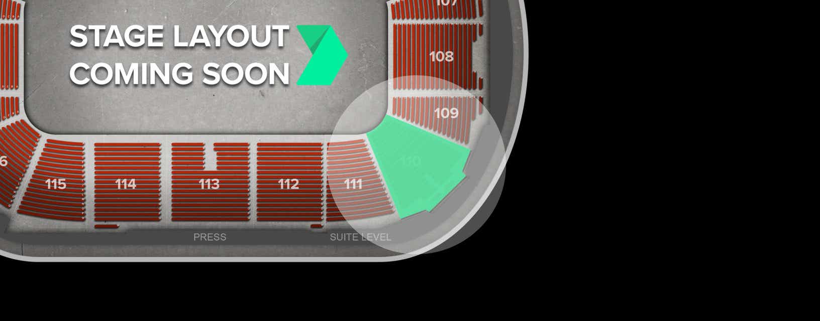 Seat view from Arena