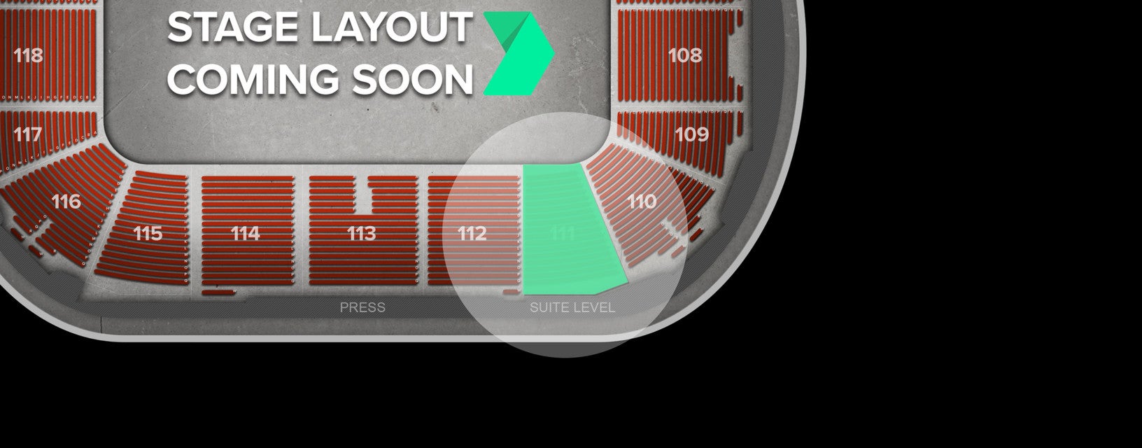 Seat view from Arena
