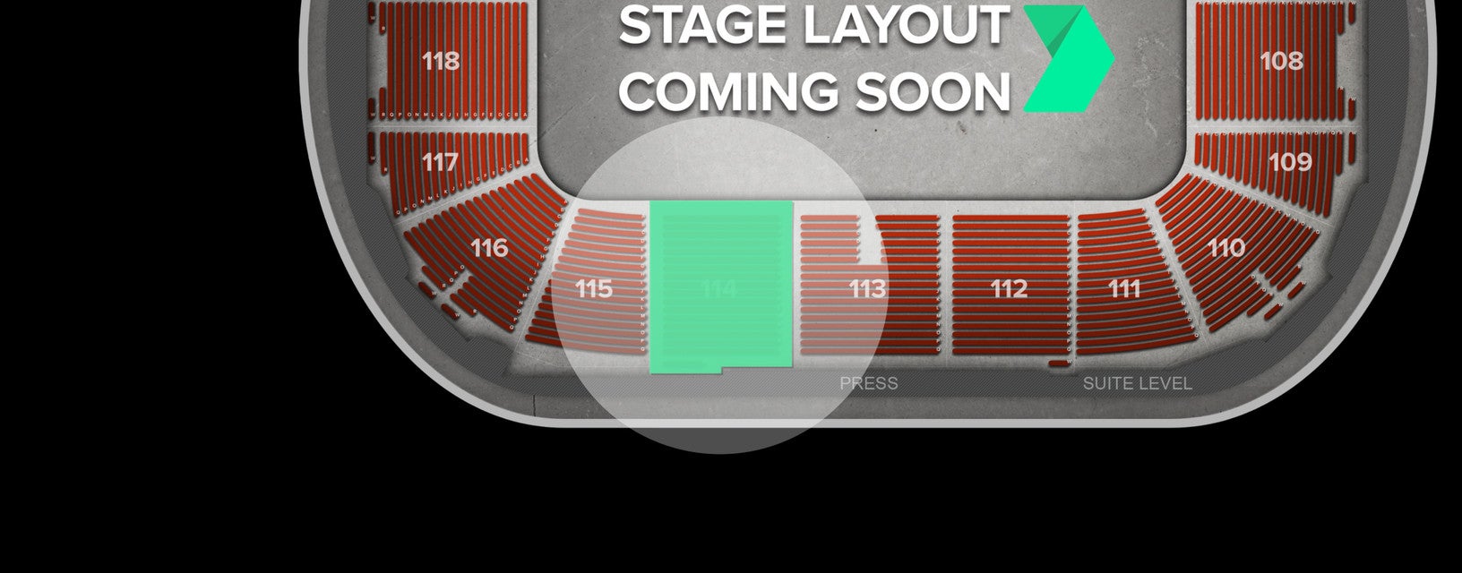 Seat view from Arena