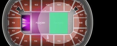 Seat view from Floor