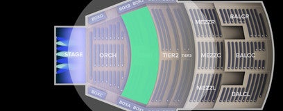 Seat view from Tier 1
