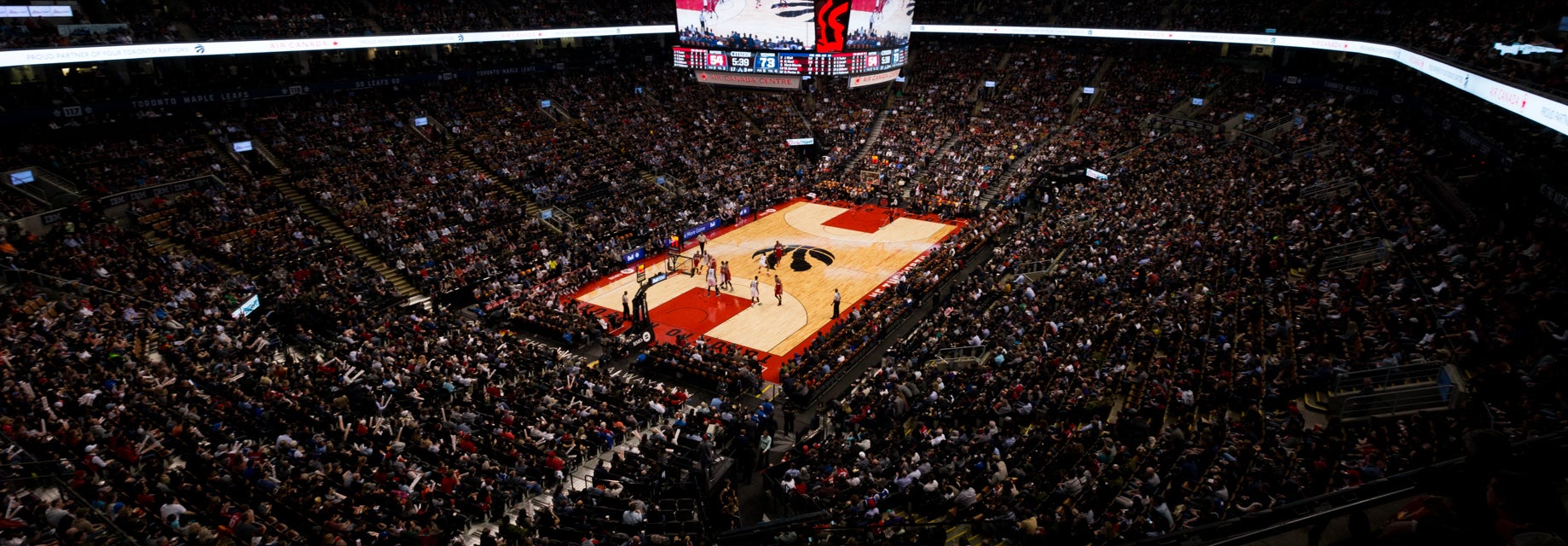 Seat view from Fan Zone
