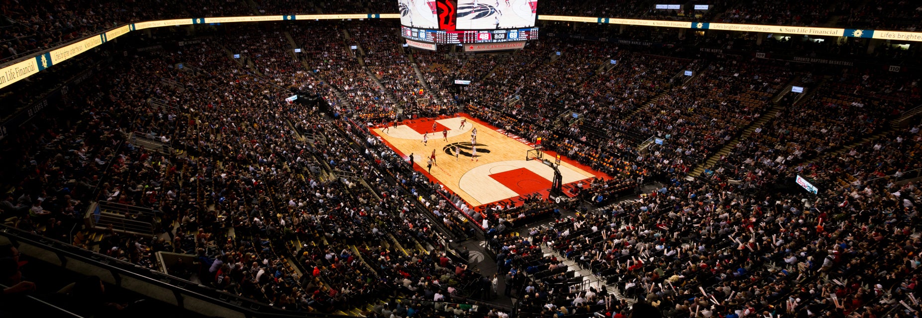 Seat view from Fan Zone