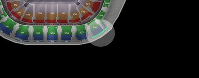 Seat view from Fan Zone