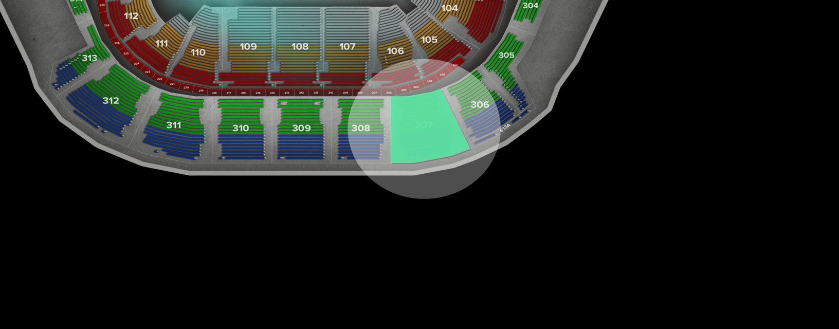 Seat view from Balcony