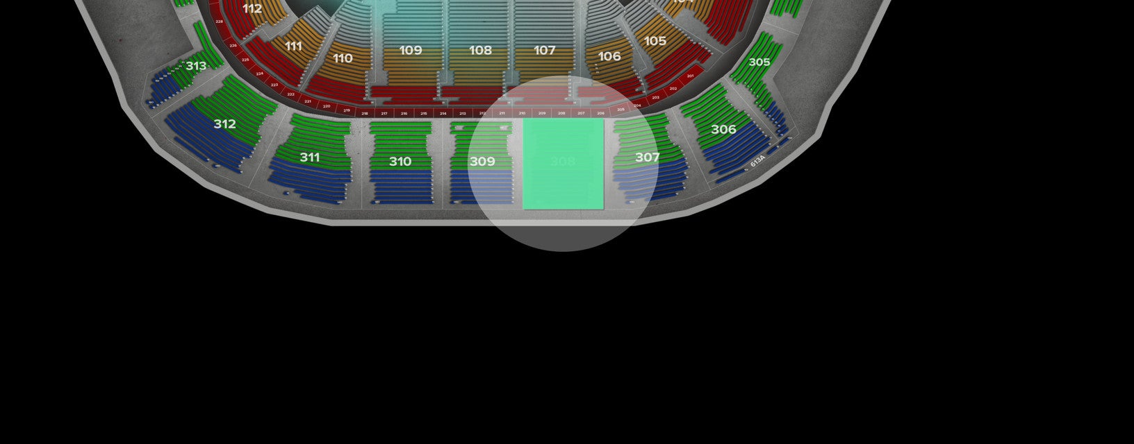 Seat view from Balcony
