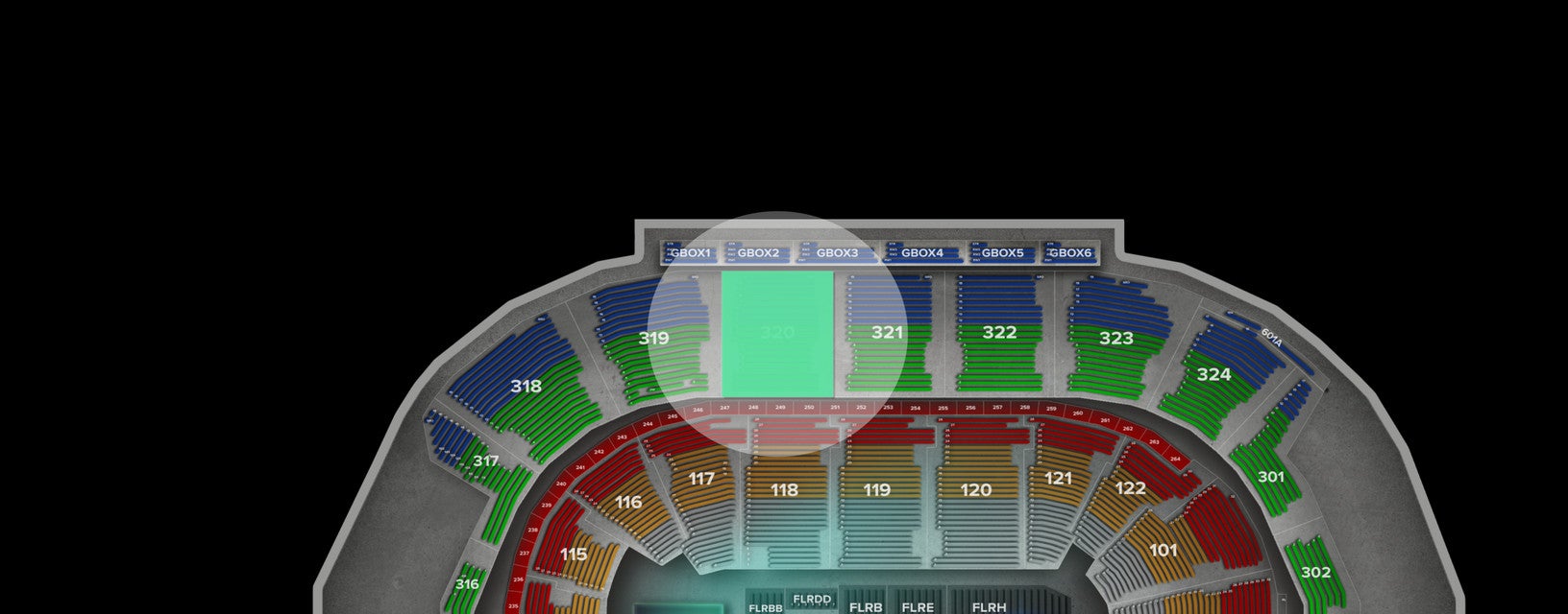 Seat view from Balcony