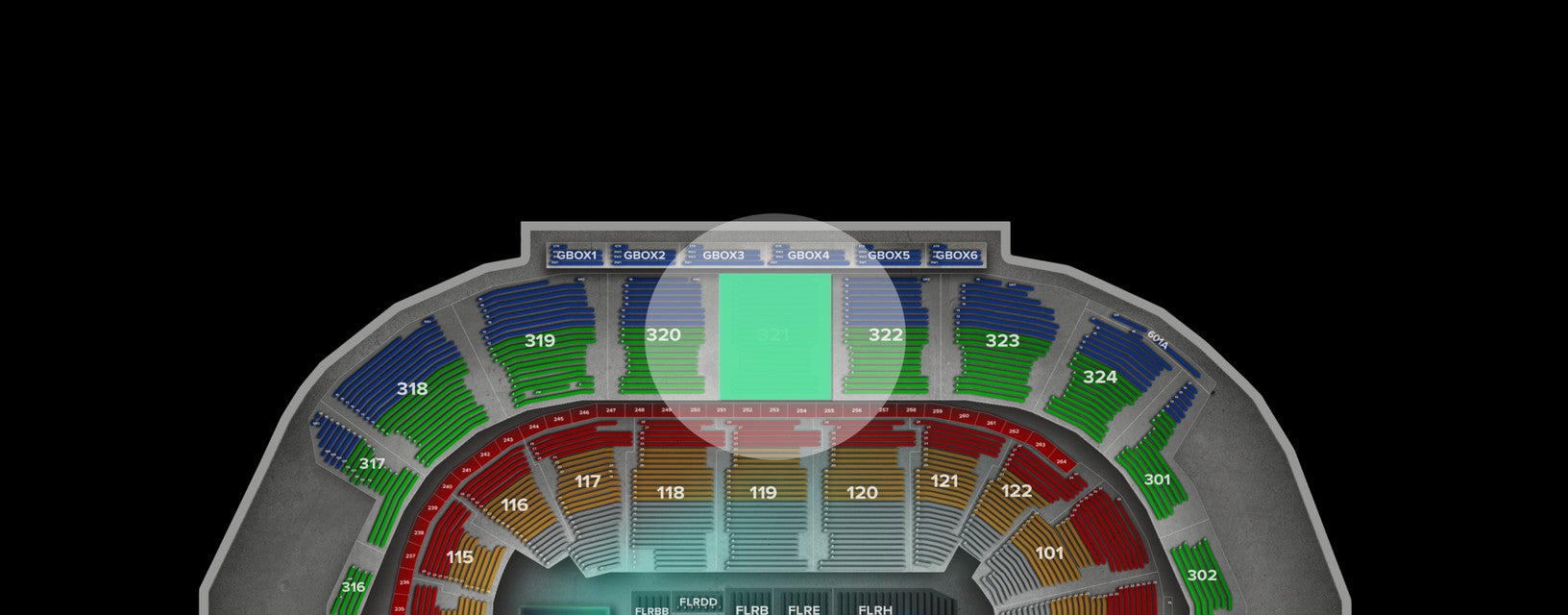 Seat view from Balcony
