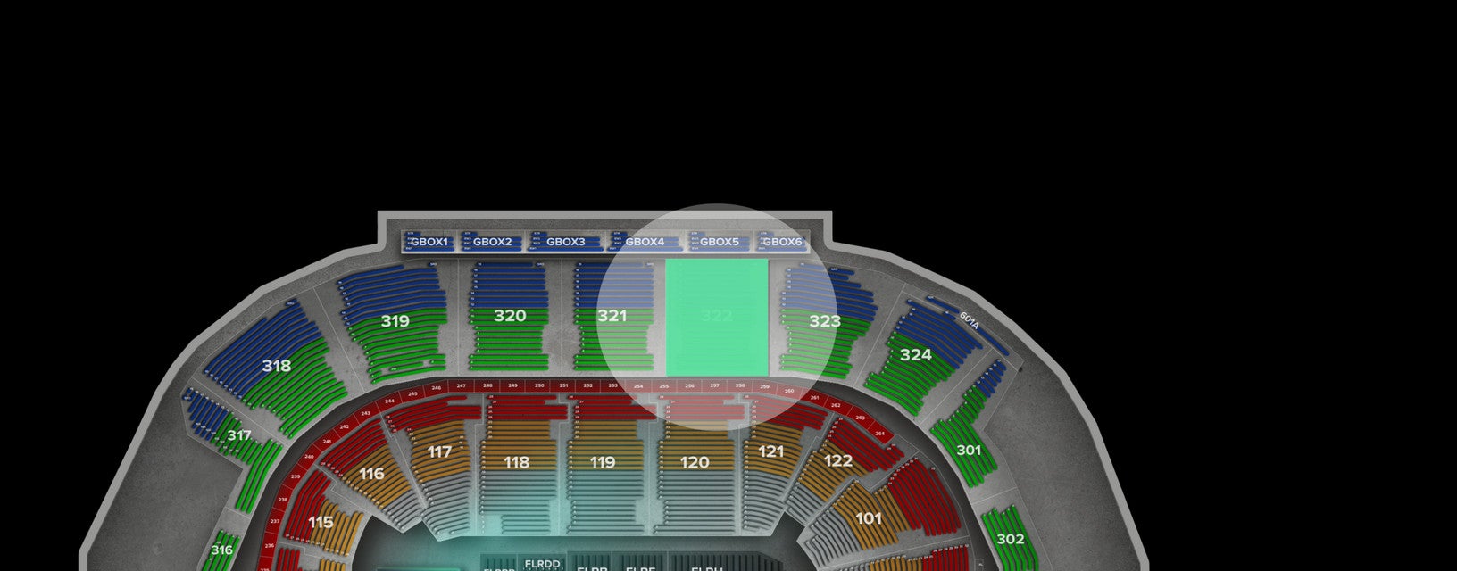 Seat view from Balcony
