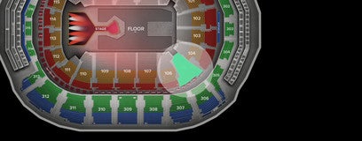 Seat view from Lower