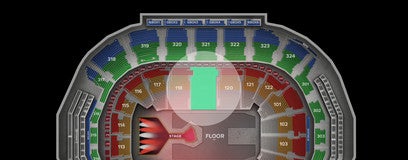 Seat view from Lower