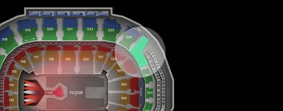 Seat view from Suite